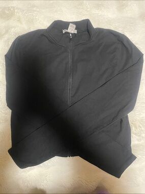 Forever 21 Black Half-Zip Jacket